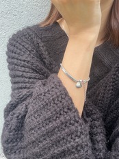 カーブラインボックスブレスレット
