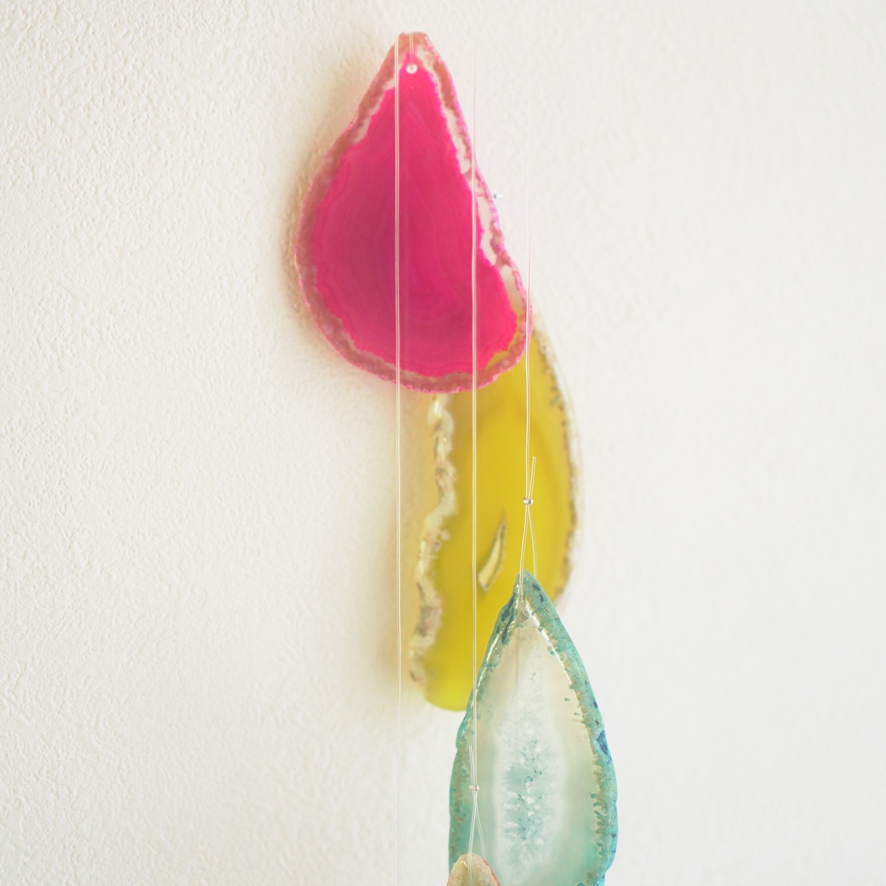 Rainbow Drops 05 - アゲートヒーリングチャイム / Agate Sun Catcher Wind Chime 213