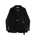corduroy button jacket / l0991