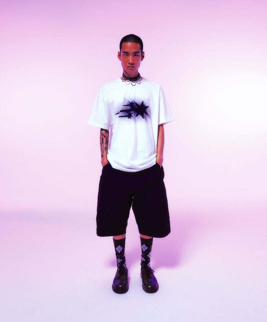 ☆BOYNEXTDOOR ソンホ 着用！！【NICEGHOSTCLUB】MOVING SYMBOL TEE