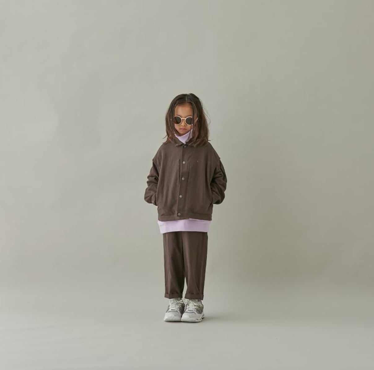 MOUN TEN.(マウンテン)/ C/L work blouson / brown / 110,125,140