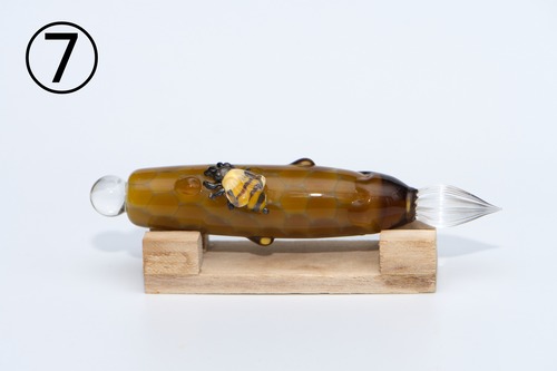 蜂ガラスペン 画像