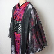 【即納品】Rumi Rock羽織　オーロラ　シルバー　[ B1029 B1030]