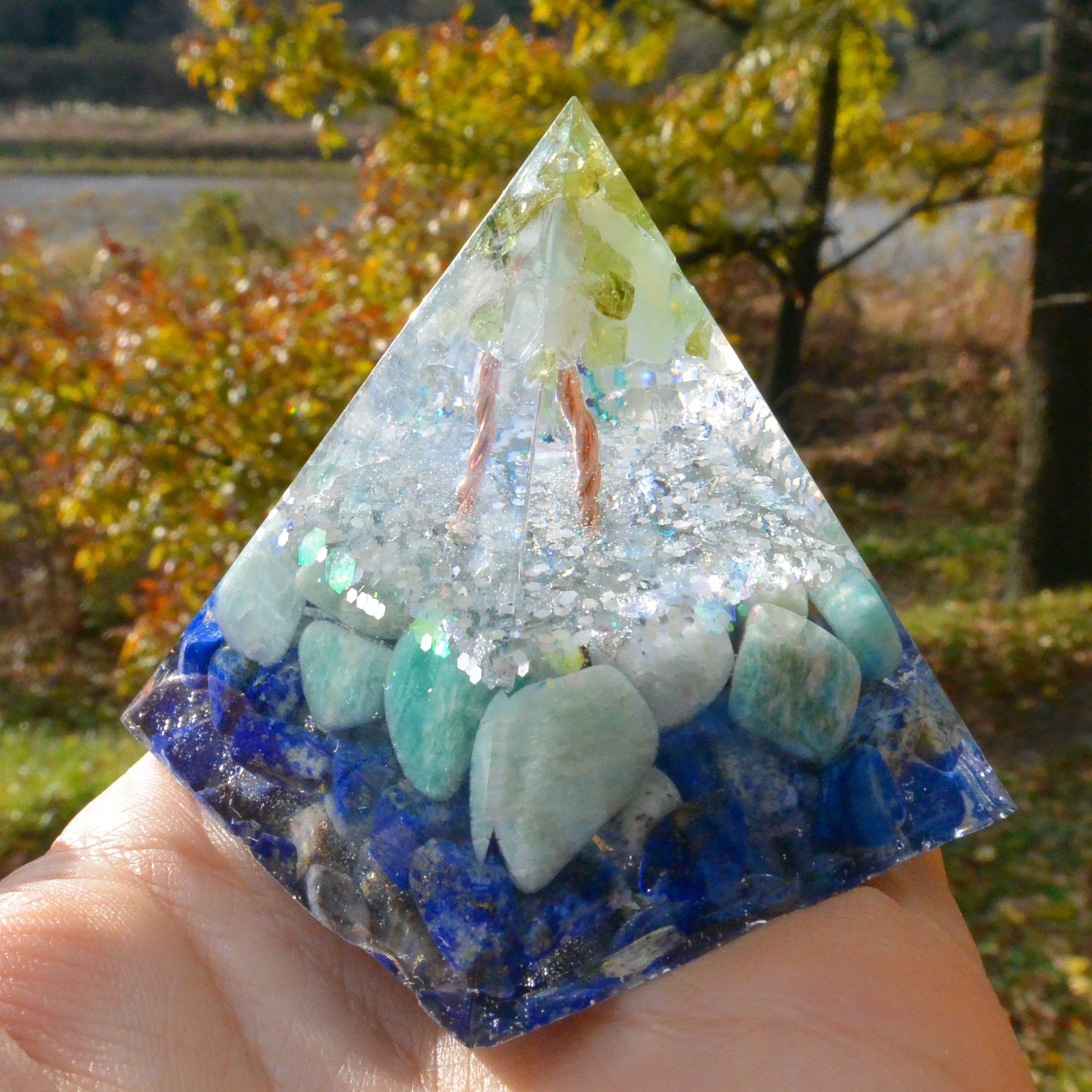 マザーオブパール　オルゴナイト マザーオブパール】オルゴナイト・オクタゴン | Pay ID