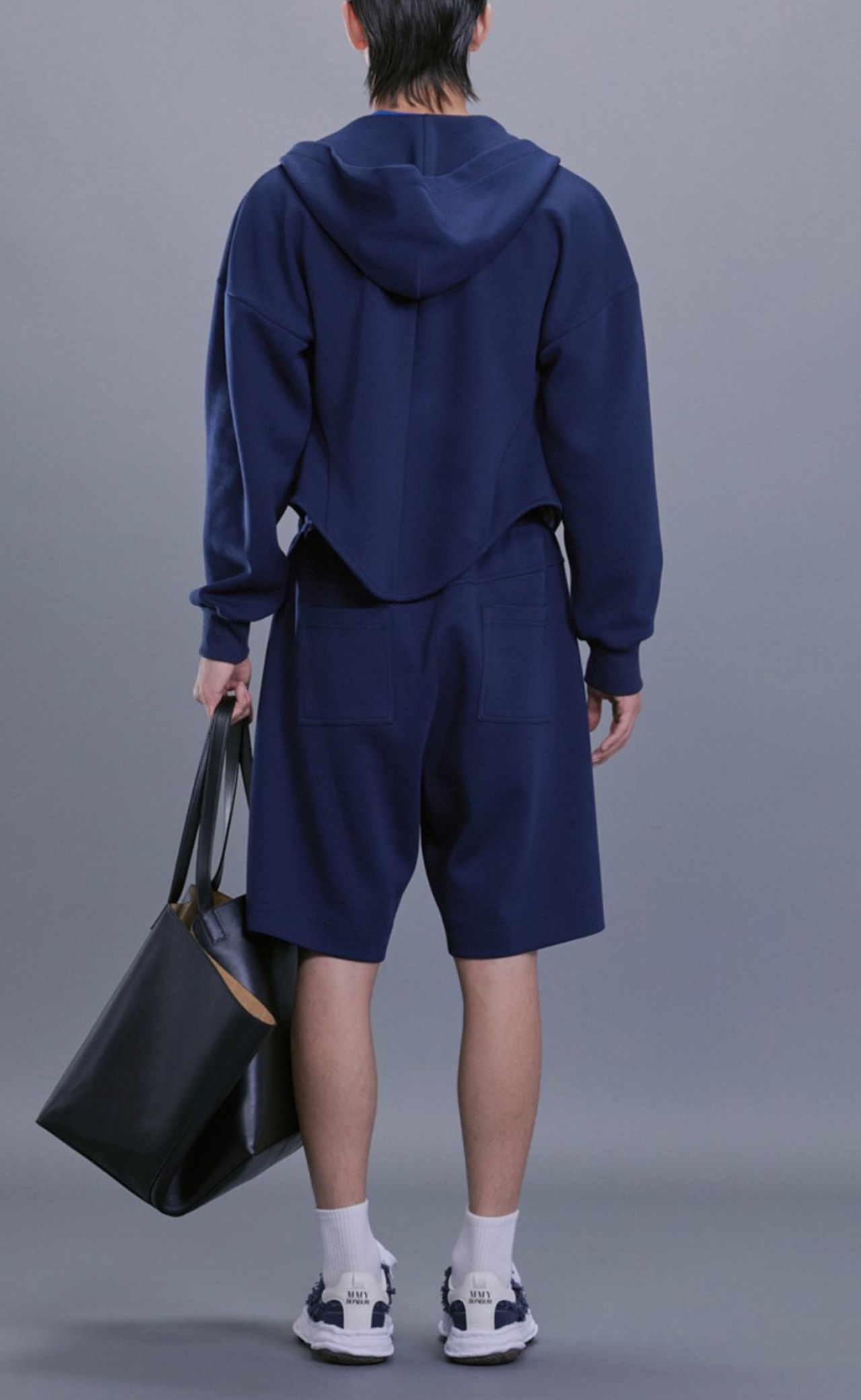 25SS】BONBOM ボンボム / CORSET LINE HOOD ZIP-UP / パーカー