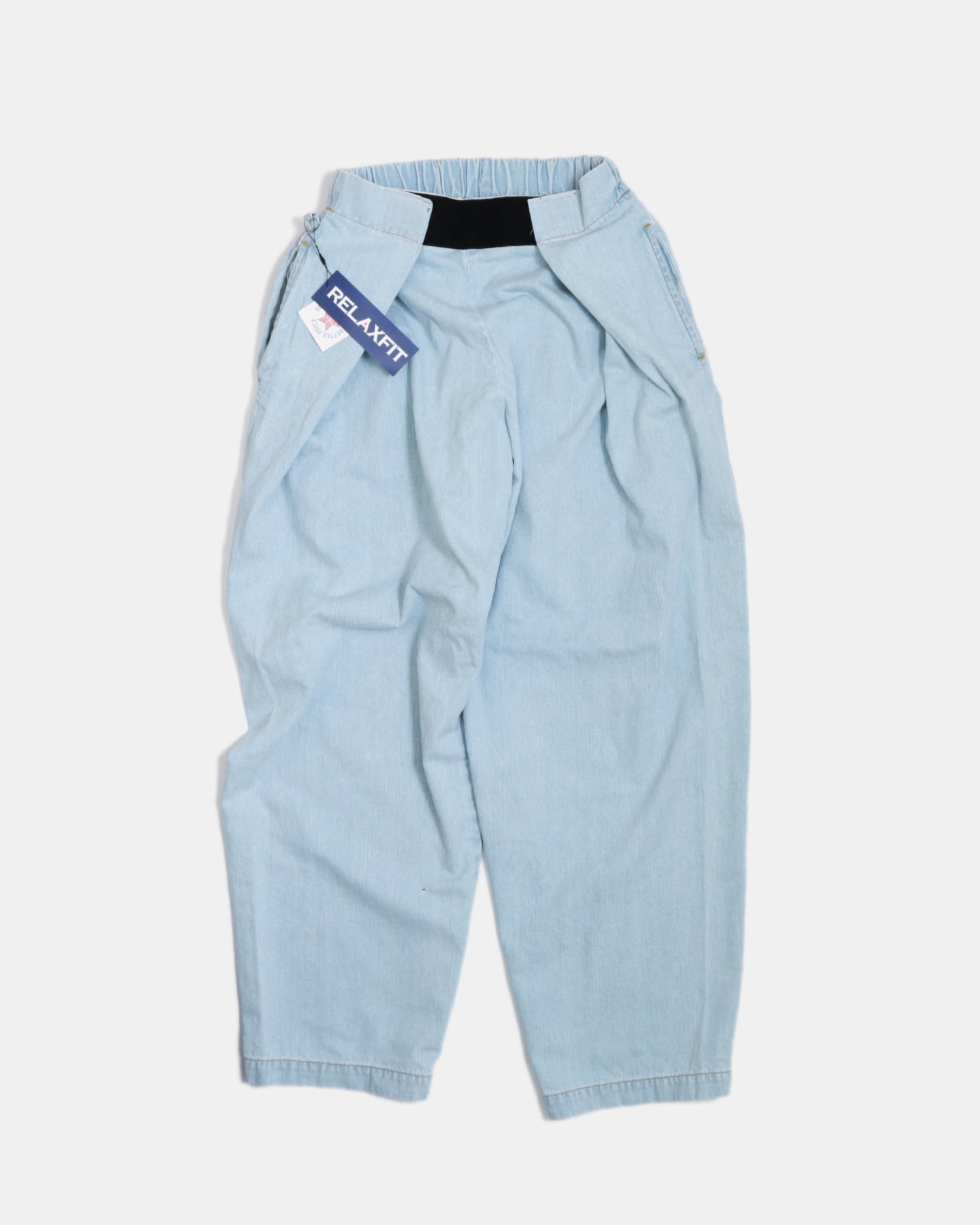 Relax Fit No.11|NPID denim Beachslacks (Ice fade blue)
