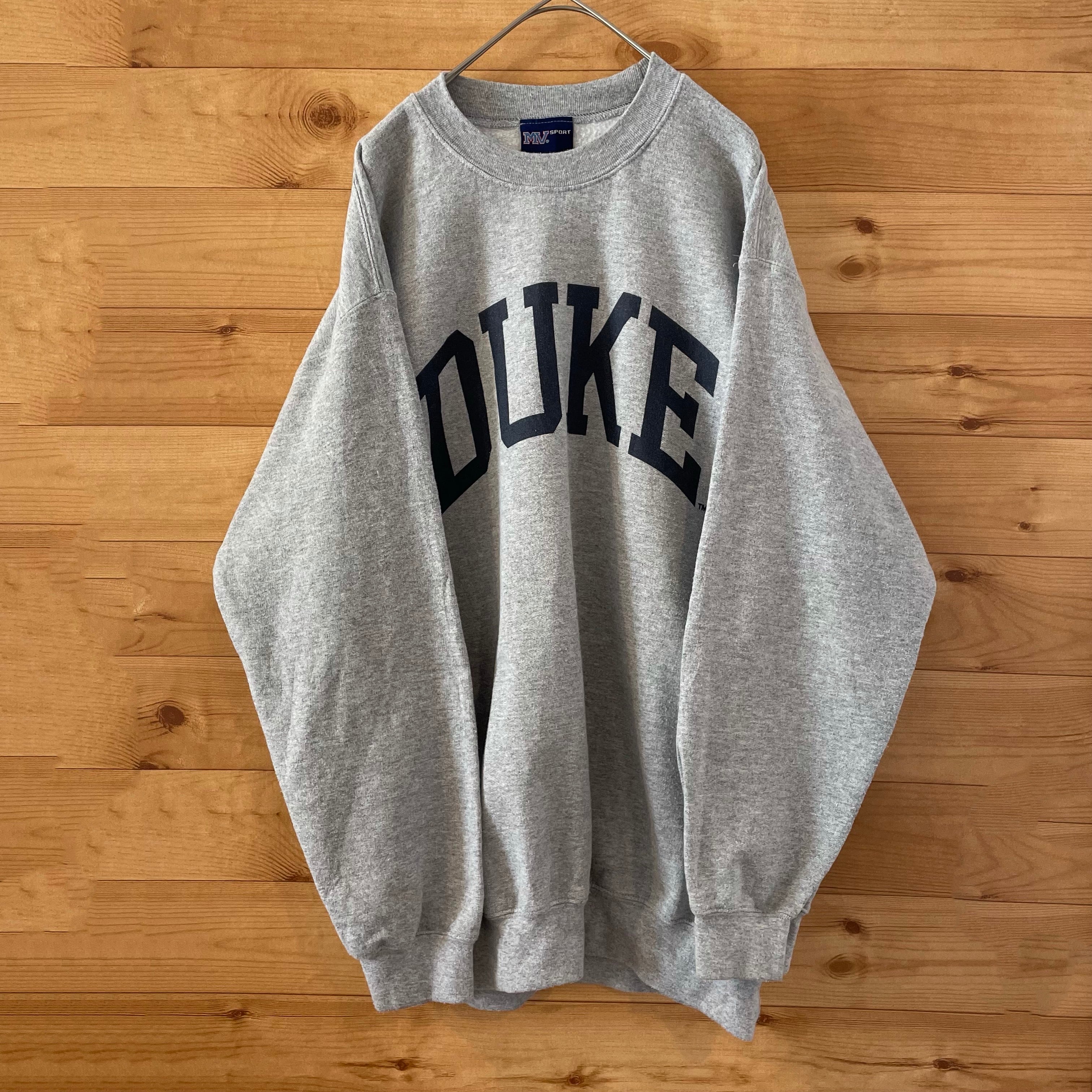 新品の通販 【90s USA製】DUKE大学 カレッジロゴ 肉厚 スウェット