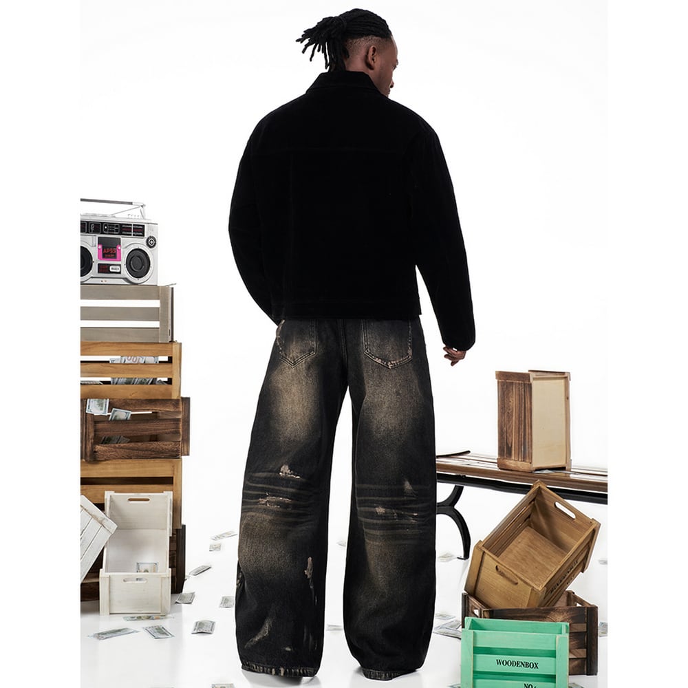 ストリート スエード ファイヤーマンジャケット T1916 | wshot