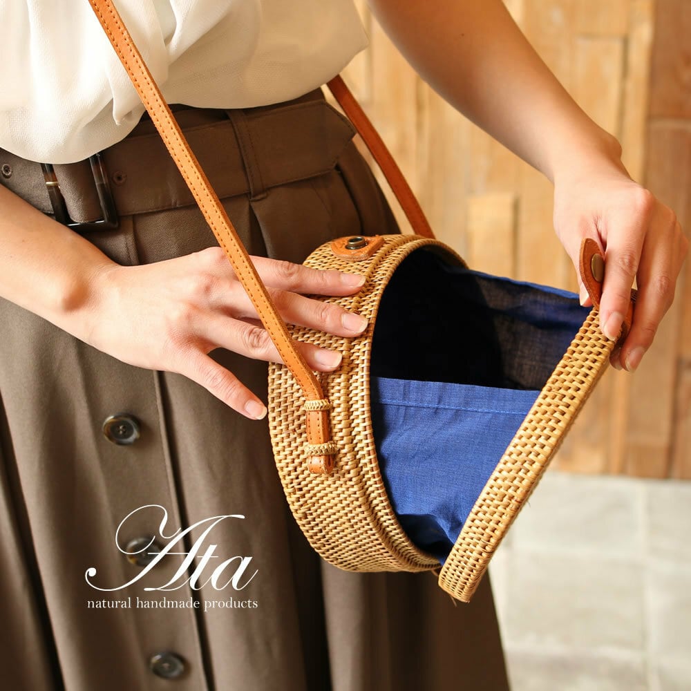 アタのラウンドポシェット アタの可愛いラウンドポシェット M A43 ラウンドバッグ