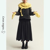 【2color】雪の詩を編むマフラー&ミトンセット 《P0296》