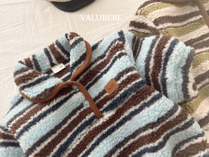【予約/特典】valu bebe / Wrinkle Collar Anorak