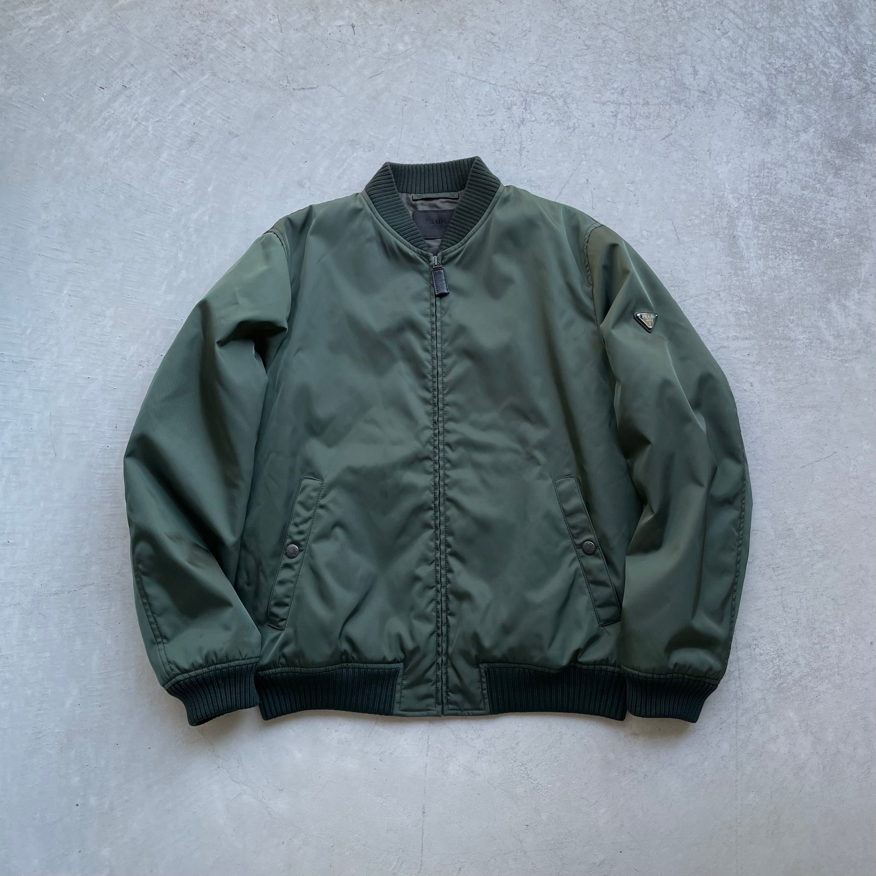 PRADA/2018AW nylon padded bomber jacket | Seek the online PRADA/2018AW nylon padded bomber jacket | Seek the online