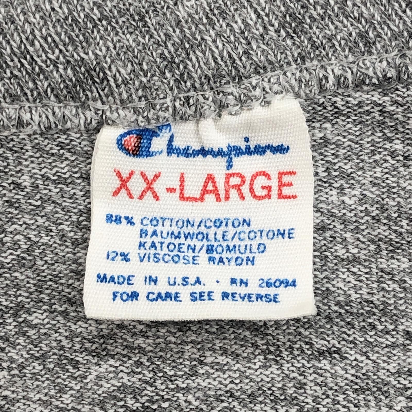 CHAMPION チャンピオン 80年代 USA製 トリコタグ 後期 DENISON
