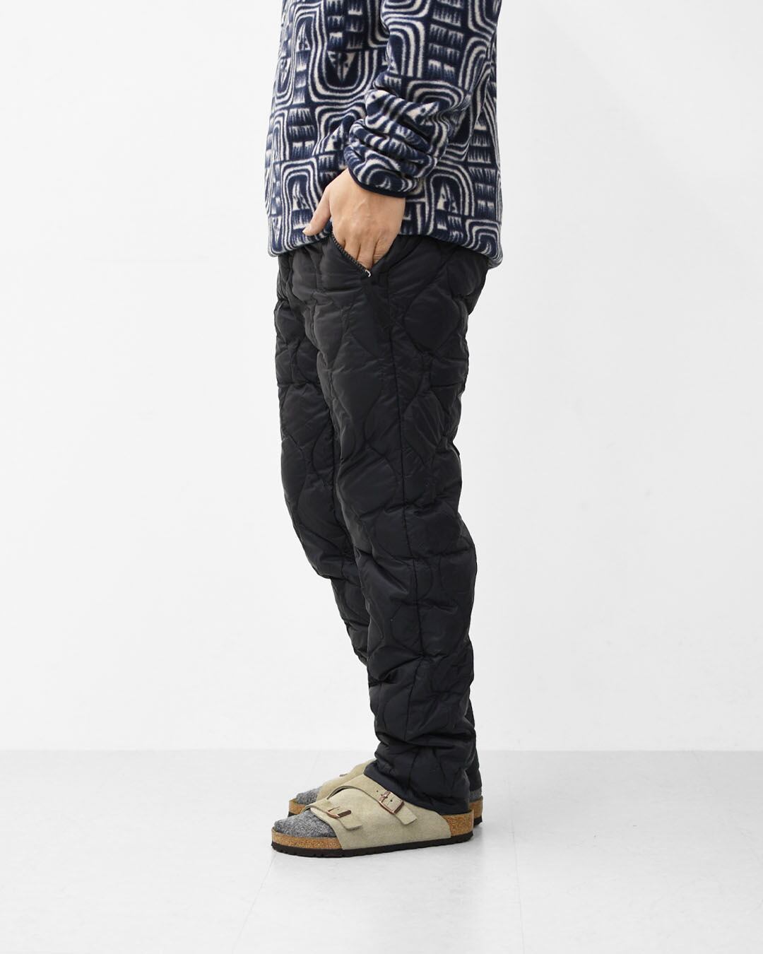 TAION[タイオン] MILITARY NARROW DOWN PANTS [130LSTDML-1