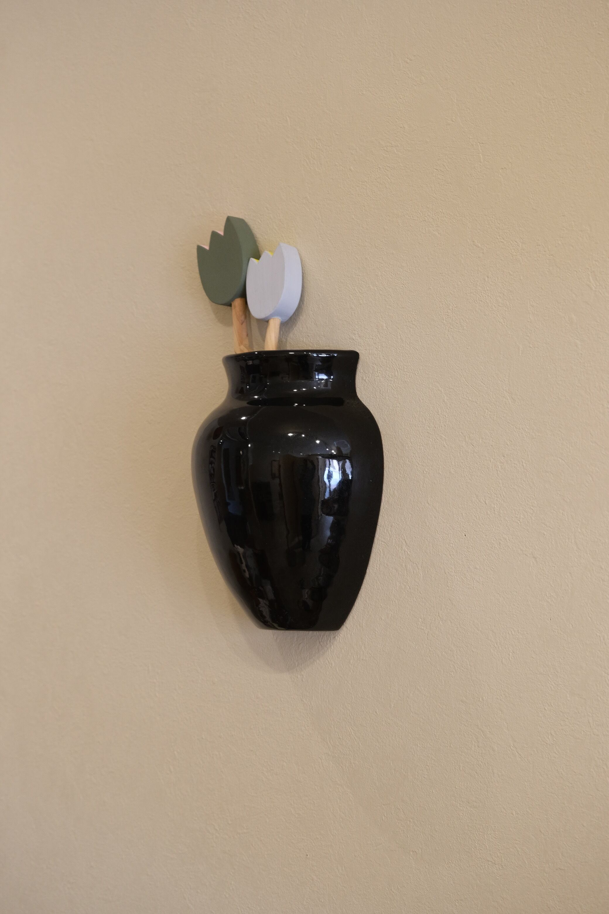 notashop ノタショップ NOTA＆design WALL POT 花瓶 NOTA&design / WALL POT / white | cont _ sheepstore