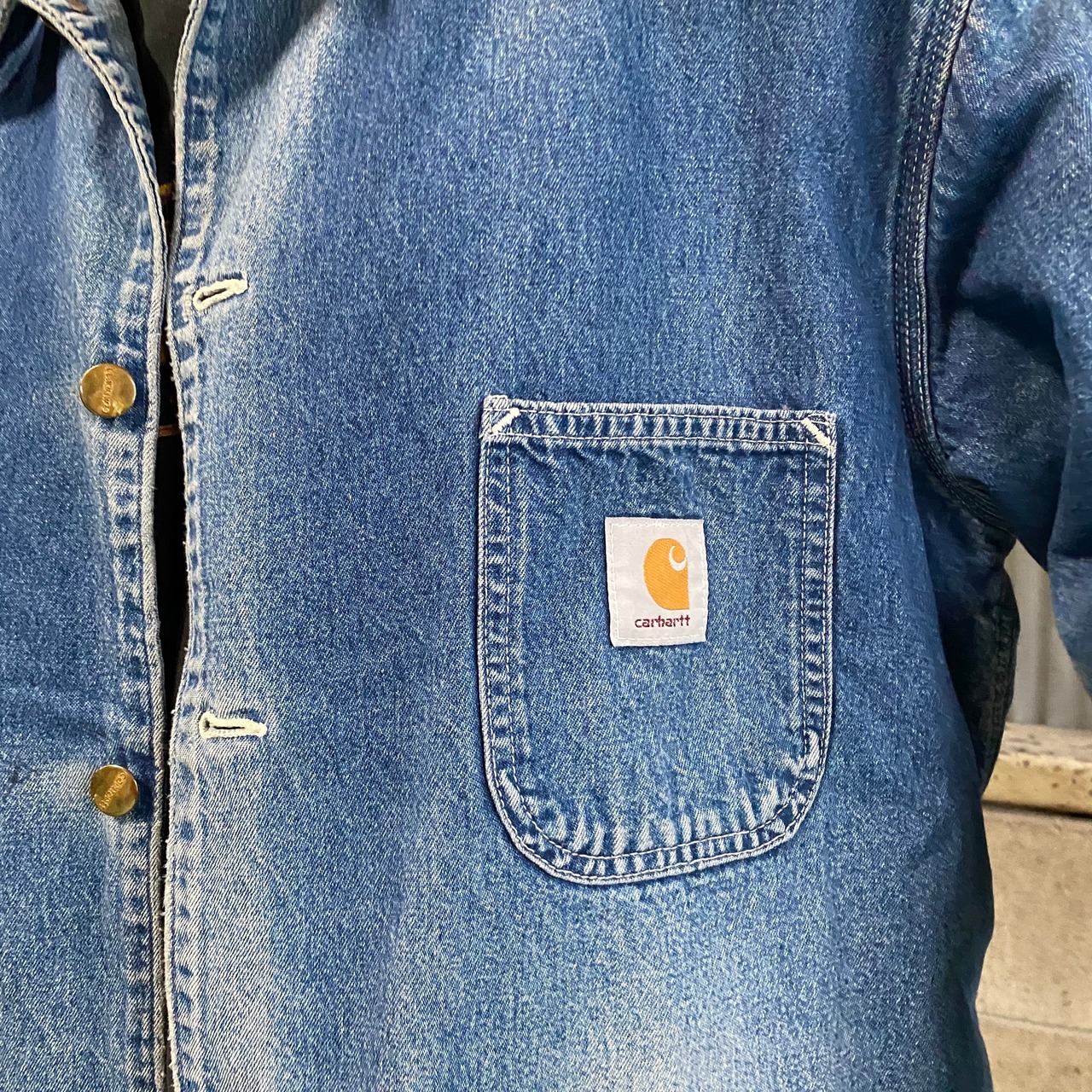 Carhartt カーハート デニム ブランケットライナー ミシガンチョア 