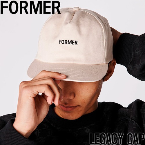 ストラップバックキャップ 帽子 FORMER フォーマー LEGACY CAP HW23101C2