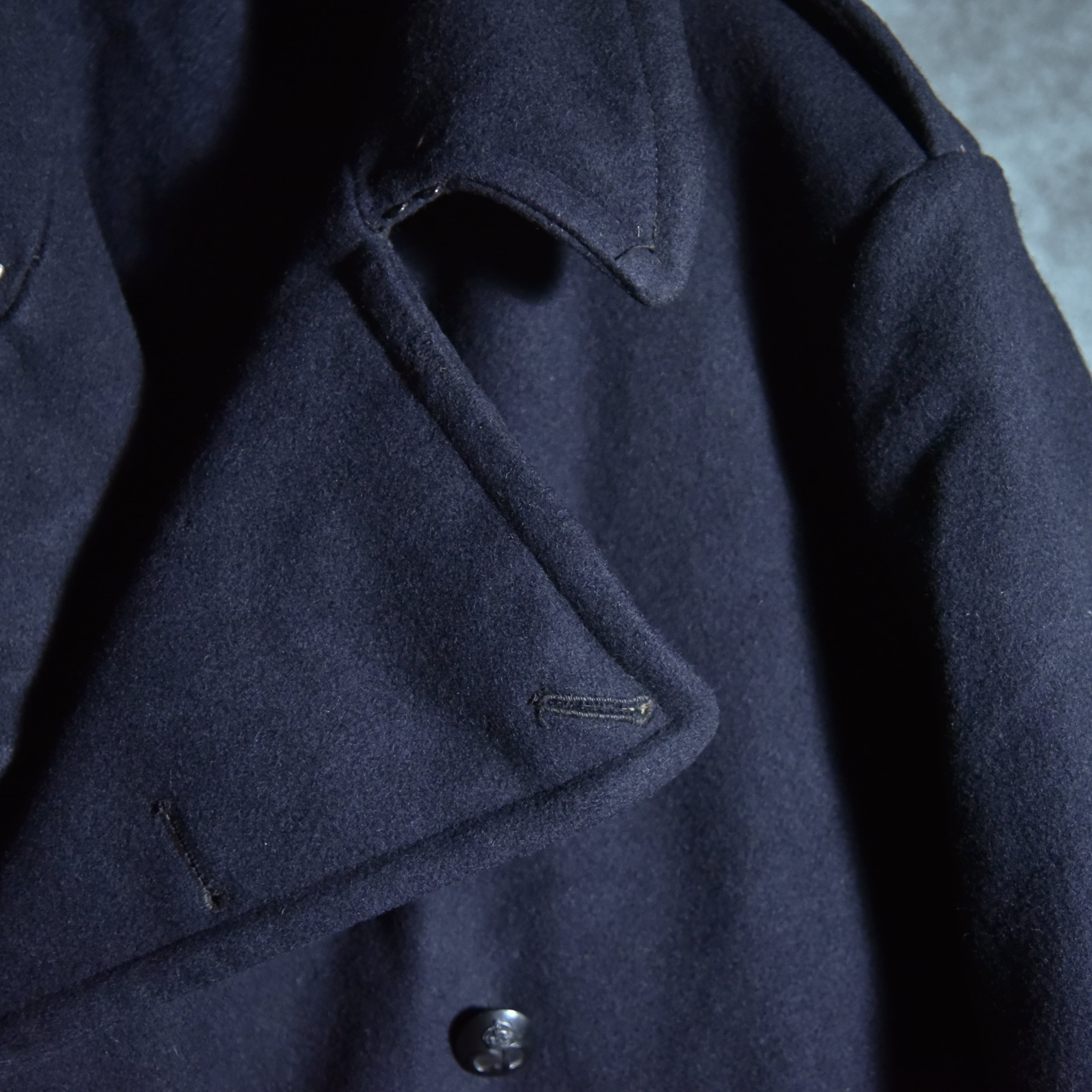 50s British Civil Defense Great Coat C.D.19 Broad Arrow シビル