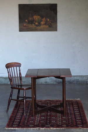 拡張テーブル-antique mahogany extension table