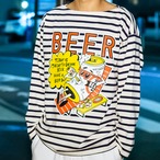 LOOSEMAN&BEER オリジナルバスクシャツ ネイビー