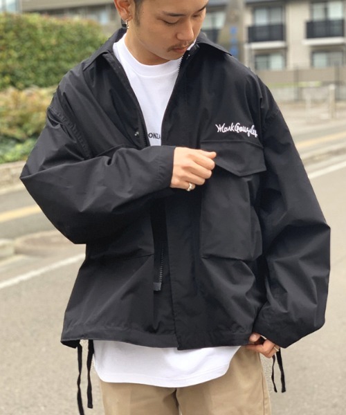 MARK GONZALES (マークゴンザレス) BIG POCKET JACKET ジャケット ブラック 2G5-0940