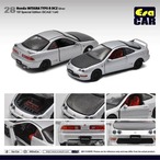 再入荷　EraCar 1/64 ERA28F Honda INTEGRA ホンダインテグラ TYPE-R DC2後期 シルバー　初回限定（ボンネット＆ドア開閉）