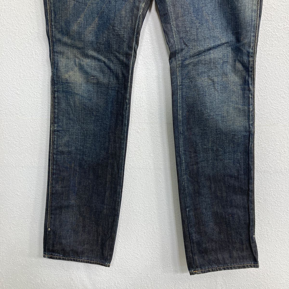 G-STAR RAW デニムパンツ W32 ジースター ボタンフライ インディゴ