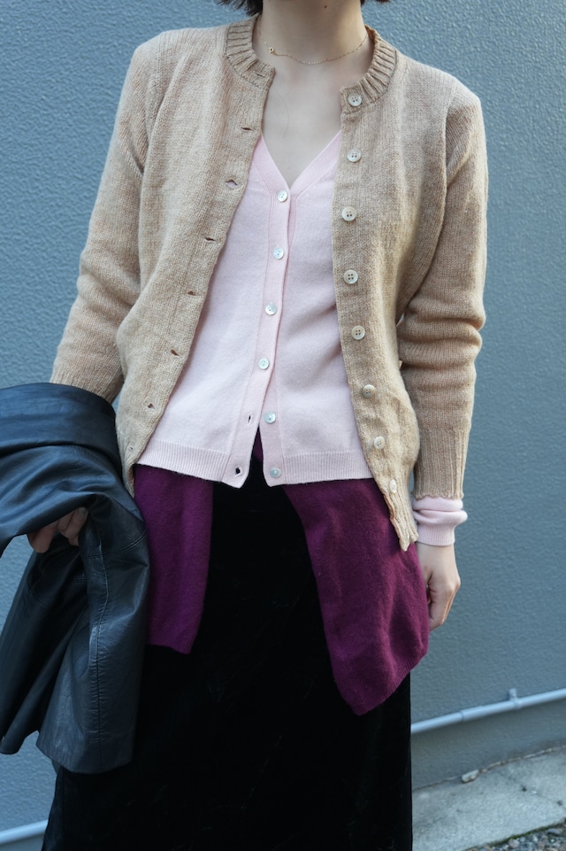 80s knit cardigan