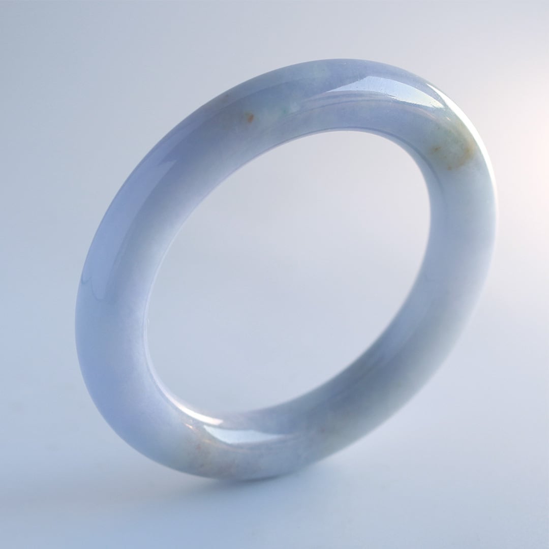 内径 約56mm】ラベンダーカラーが美しいバングル lavender/princess A