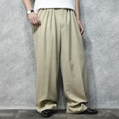 SEAN JOHN rayon blend 4 tuck wide slacks