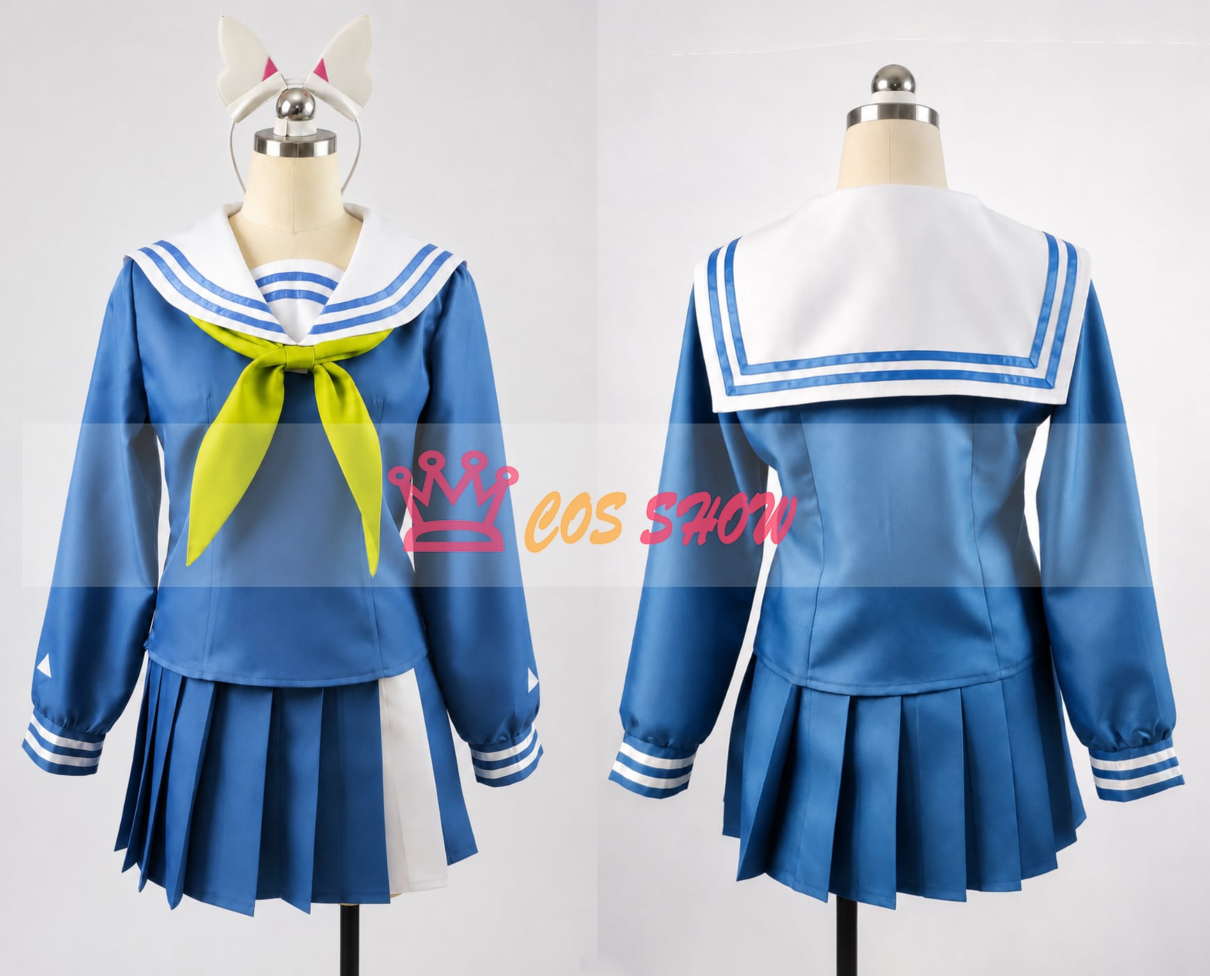 ブルーアーカイブ 霞沢ミユ コスプレ衣装 JK制服 cosplay 仮装 髪飾り