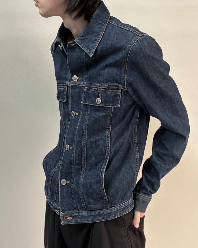 【KRIS VAN ASSCHE】slim fit denim jacket