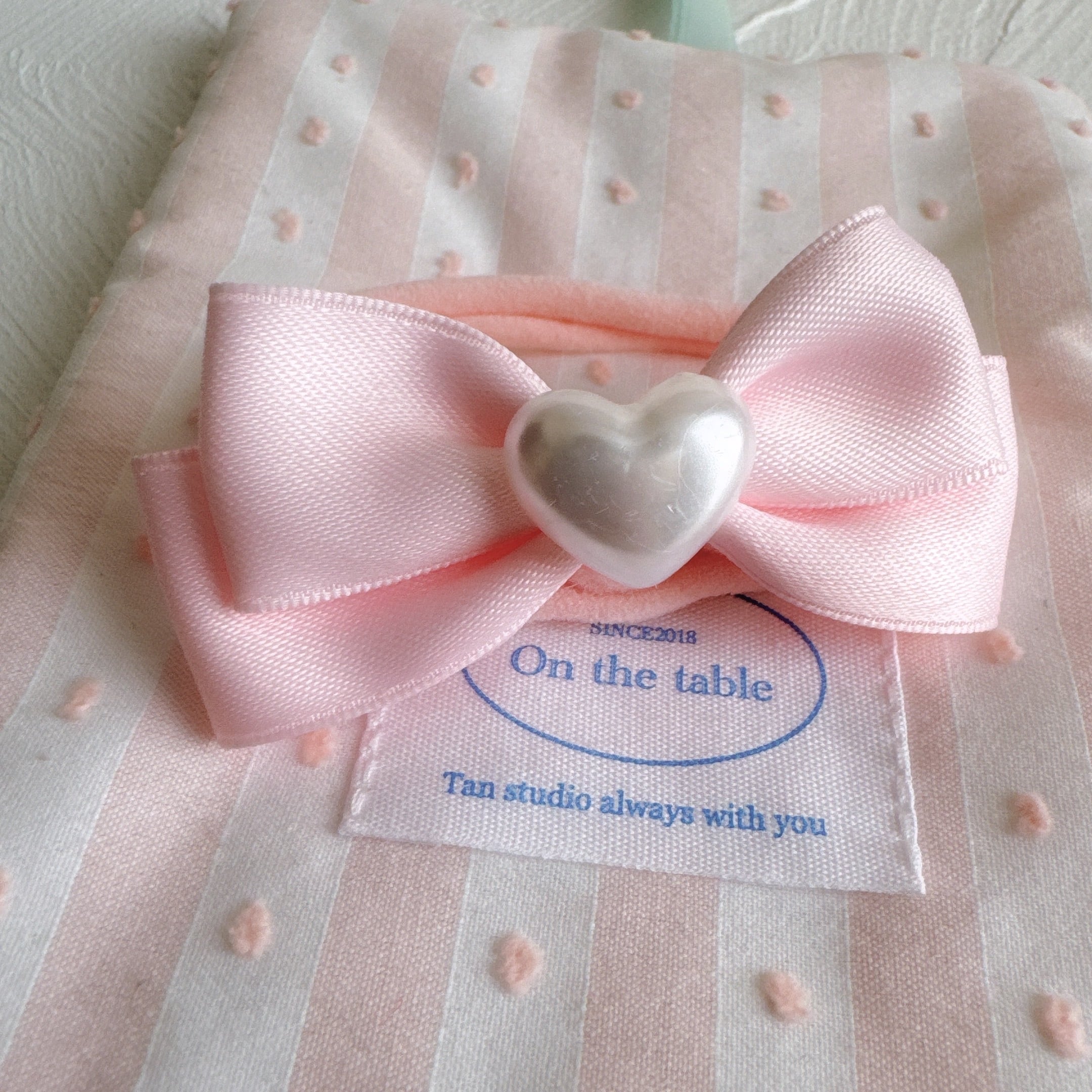 春色リボンヘアバンド（後ろ支え付き）