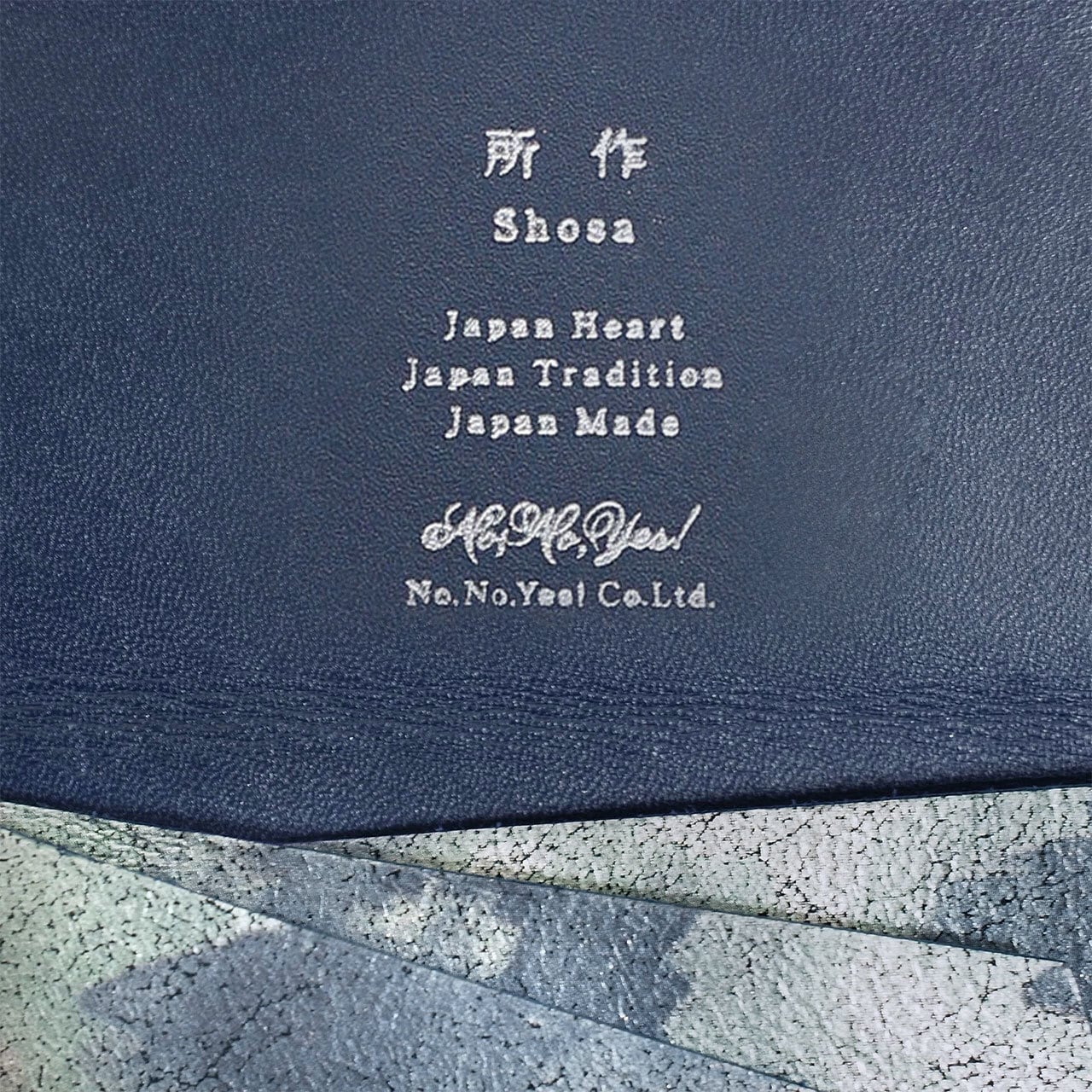 睡蓮画 フローラル（＆ネイビー）カードケース | 所作 Shosa