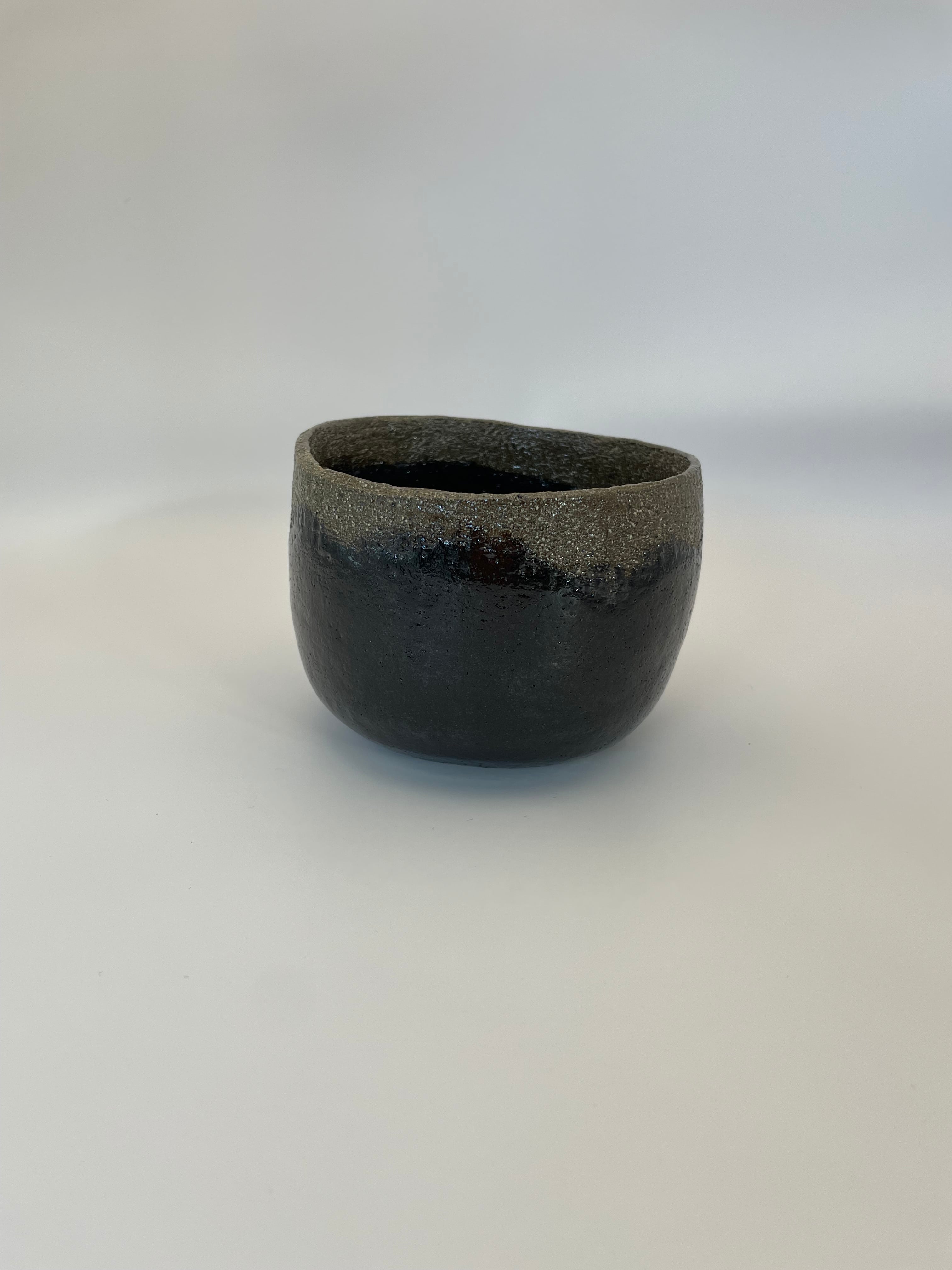 楽焼【佐々木昭楽】造 光悦写『寒月』筒茶碗 共箱共布R811179 雨雲」光悦写 佐々木昭楽 昭楽印なし | takako_market