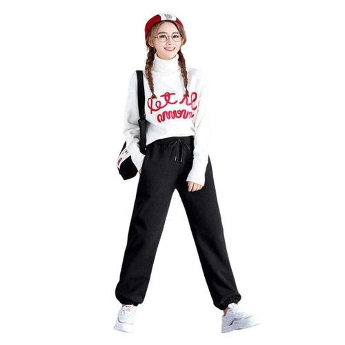 予約 レディース服 裏ボアレディススエットパンツ  おしゃれ レディース 暖かい 秋冬 スウェット ゆったり シンプル デザイン 快適 カジュアルコーデ 部屋着 ファッション 防寒  あったか 暖かい もこもこ 防寒 寒さ対策【cw-a-6395】