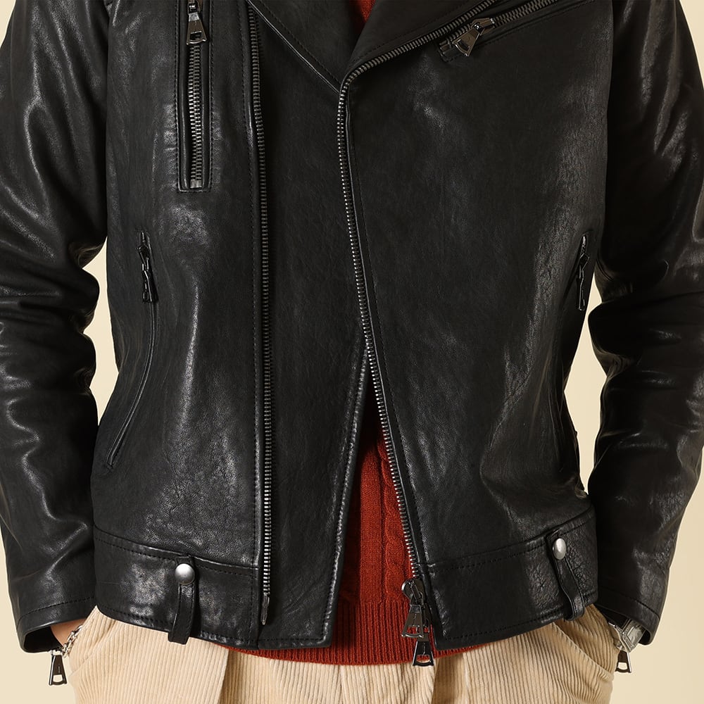 こだわり加工を詰め込んだ＞ベジタブルタンニングシープスキンダブル