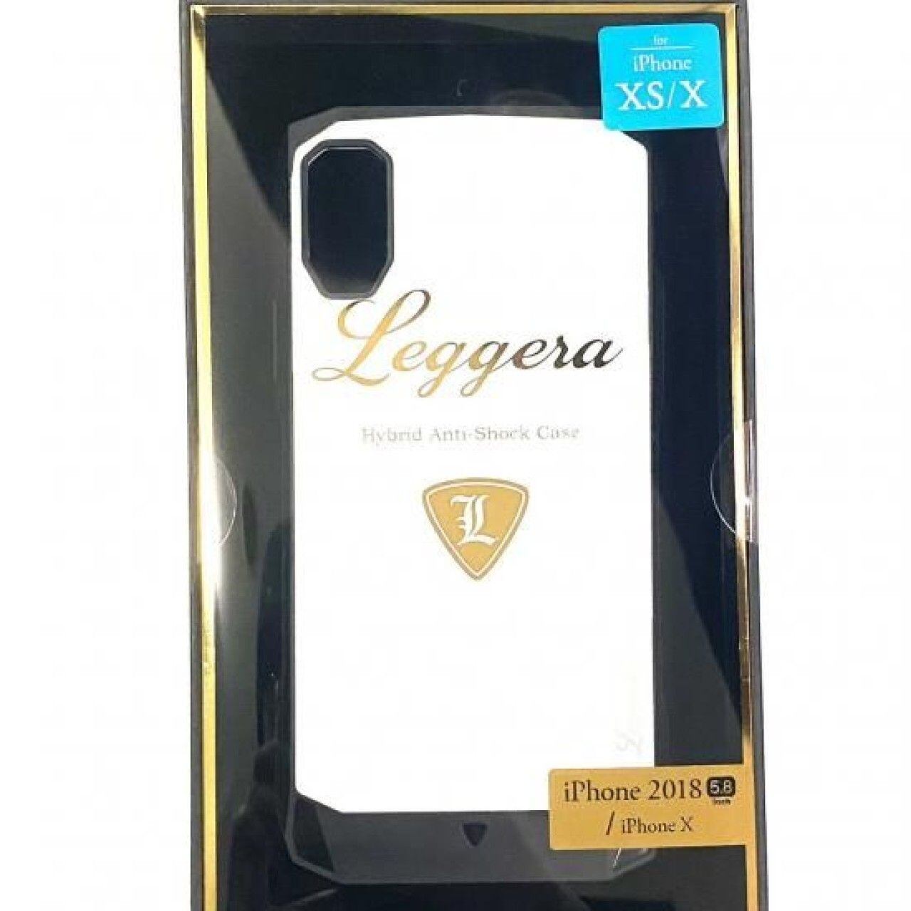 Leggera ハイブリッドケース iPhone X / XS 5.8インチ 耐衝撃 ホワイト