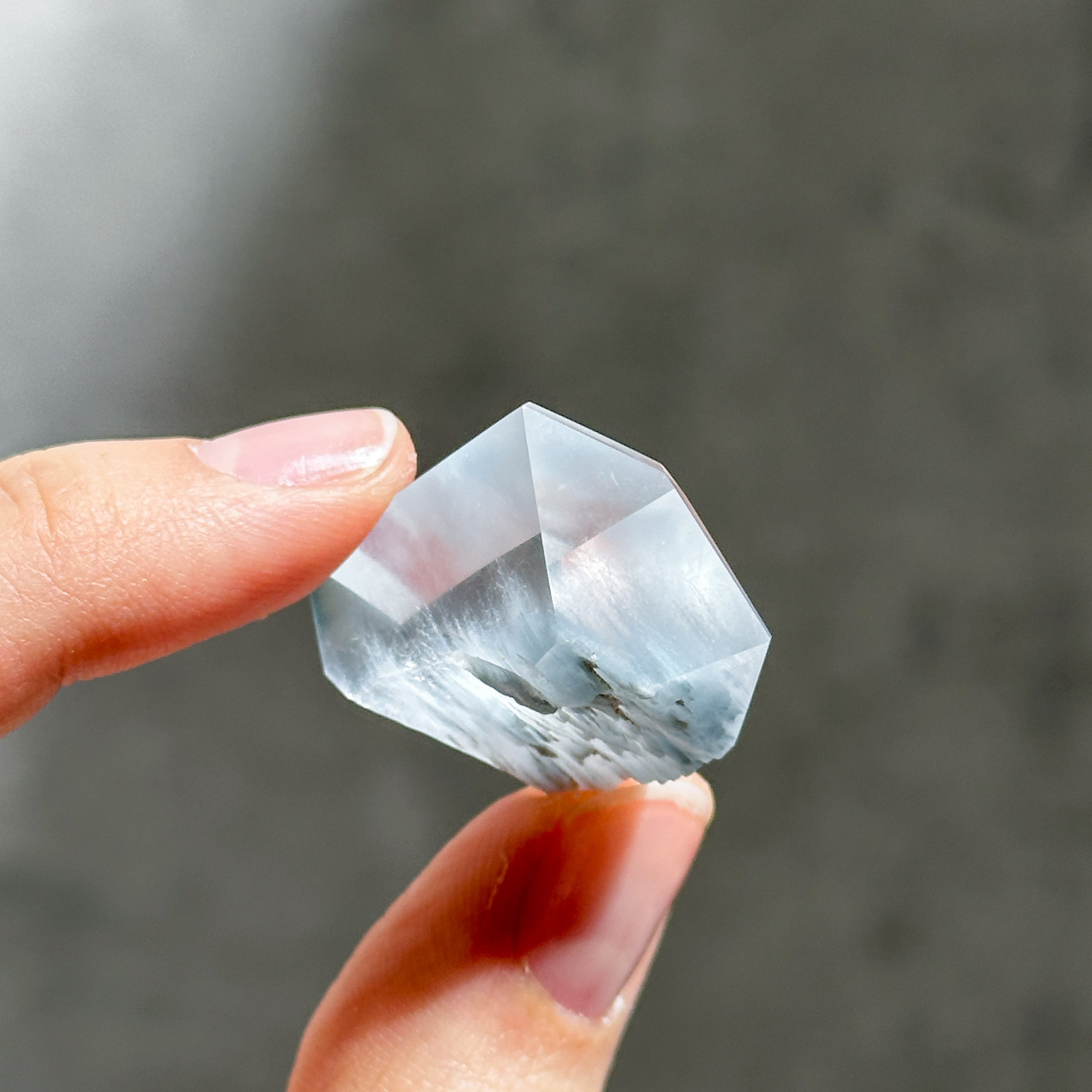 Blue Babybottle【クリスタルパワーストーン】 ブルーターラクォーツ 12◇ Blue Tara Quartz ◇天然石・鉱物