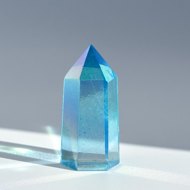 アクアオーラクォーツ タワー 62✧ Aqua Aura Quartz ✧天然石・鉱物・パワーストーン