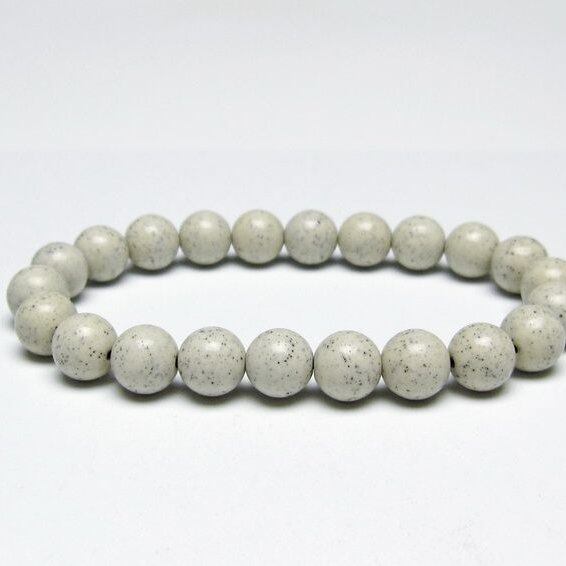 北投石 ブレスレット 9mm 一点物 メール便可 111-50291