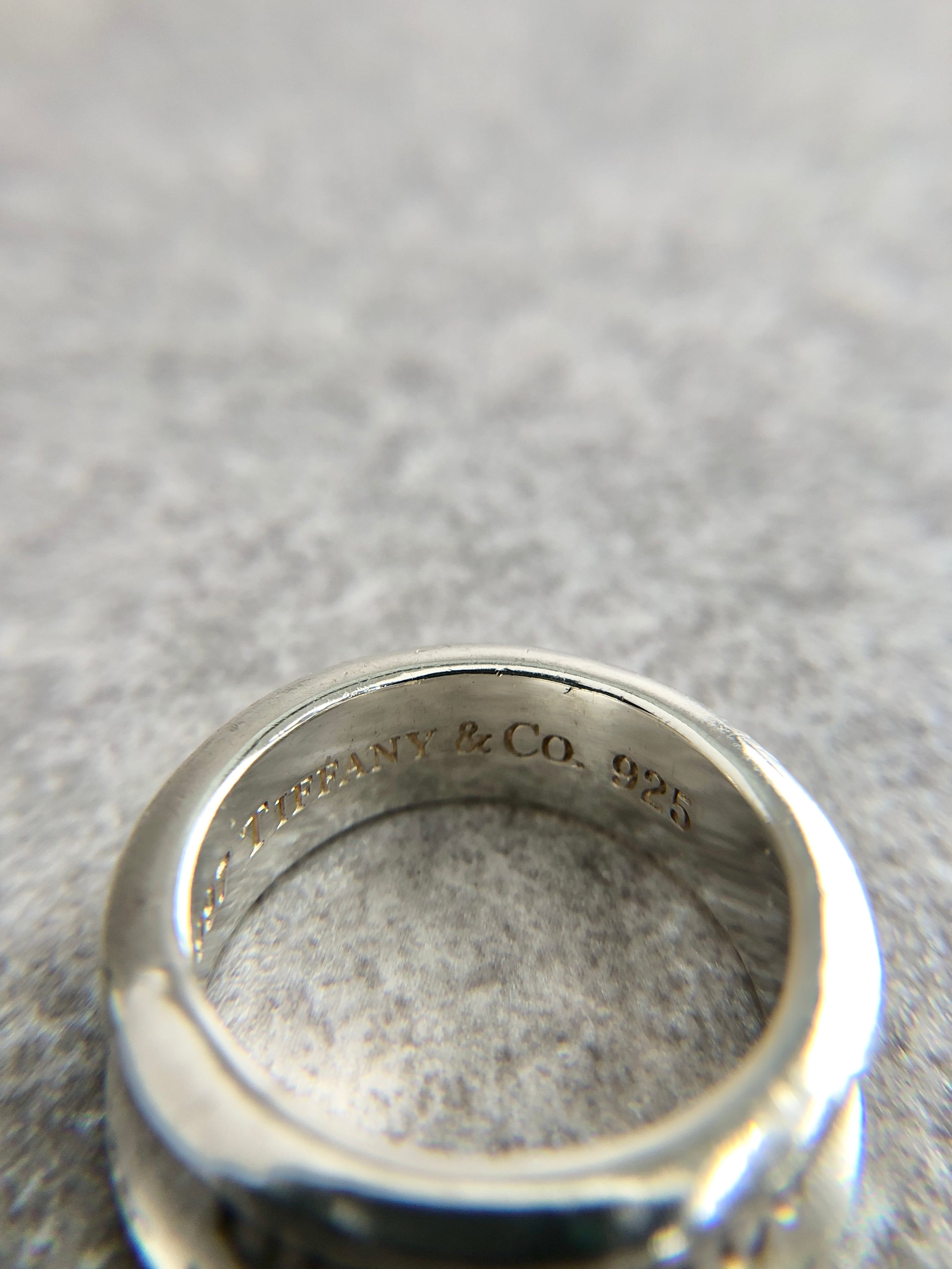 Tiffany & Co. ティファニー 指輪 17号 シルバー ナロー 925 リング