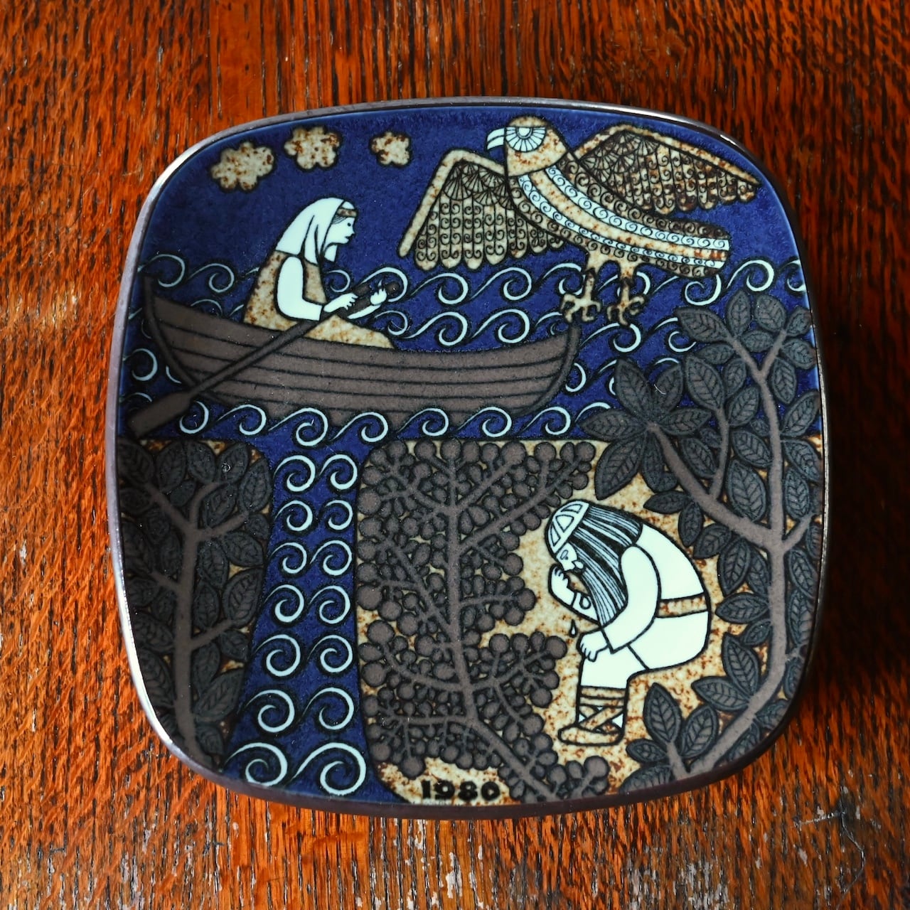 ARABIA Year Plate 1980 / アラビア イヤー プレート 1980年【C