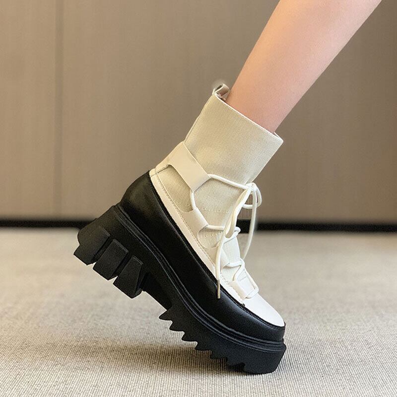 ソックス ブーツオータムスタイルスタンダードショート薄手 レトロ 靴 シューズ 秋物 タイツ ストッキング フェイクシューズ34767138305