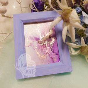 mini framed arts: mysterious flower ふしぎな花