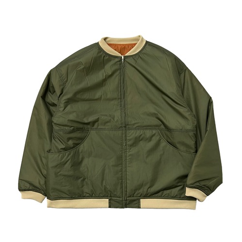 NOROLL / LIGHT SPACE JACKET OLIVE x ORANGE