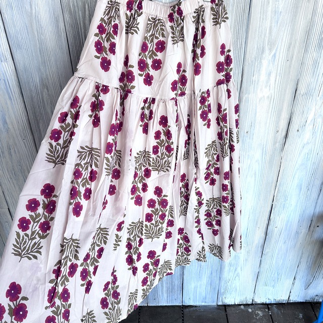 フラワースカート