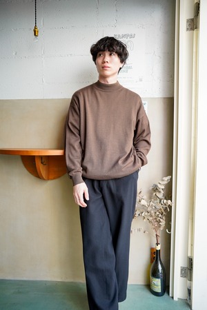【1990s】"Enzo Lorenzo" Mock Neck Knit / 6-336
