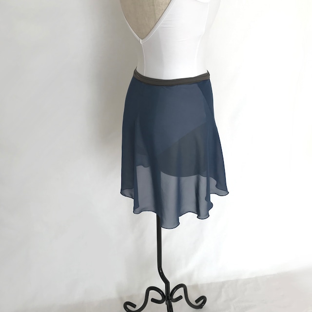 ❖"Fiorina" Ballet Wrap Skirt -  Night Blue（ ナイトブルー ）