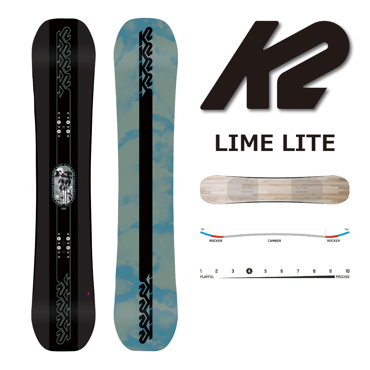23-24年モデル K2 .『 LIME LITE 』. ケーツー . ライムライト